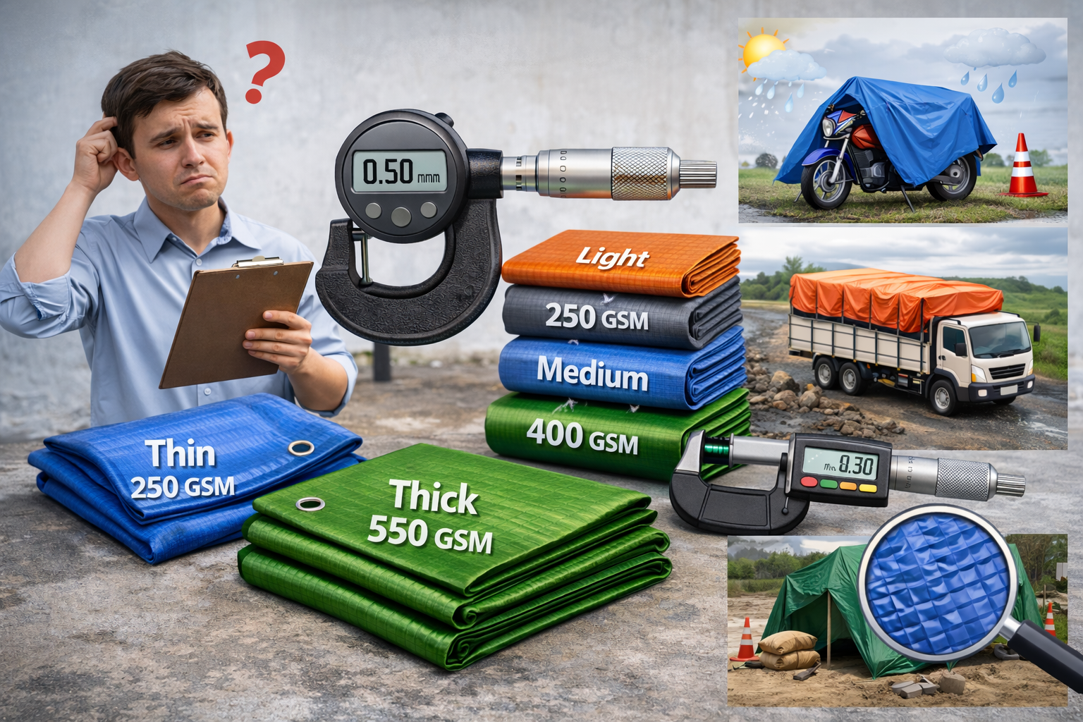 Cara Menentukan Ketebalan Terpal yang Tepat agar Tidak Salah Pilih