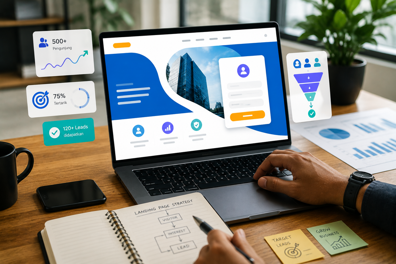 Apa Itu Landing Page? Panduan untuk Pemilik Bisnis yang Ingin Mendapatkan Lebih Banyak Leads
